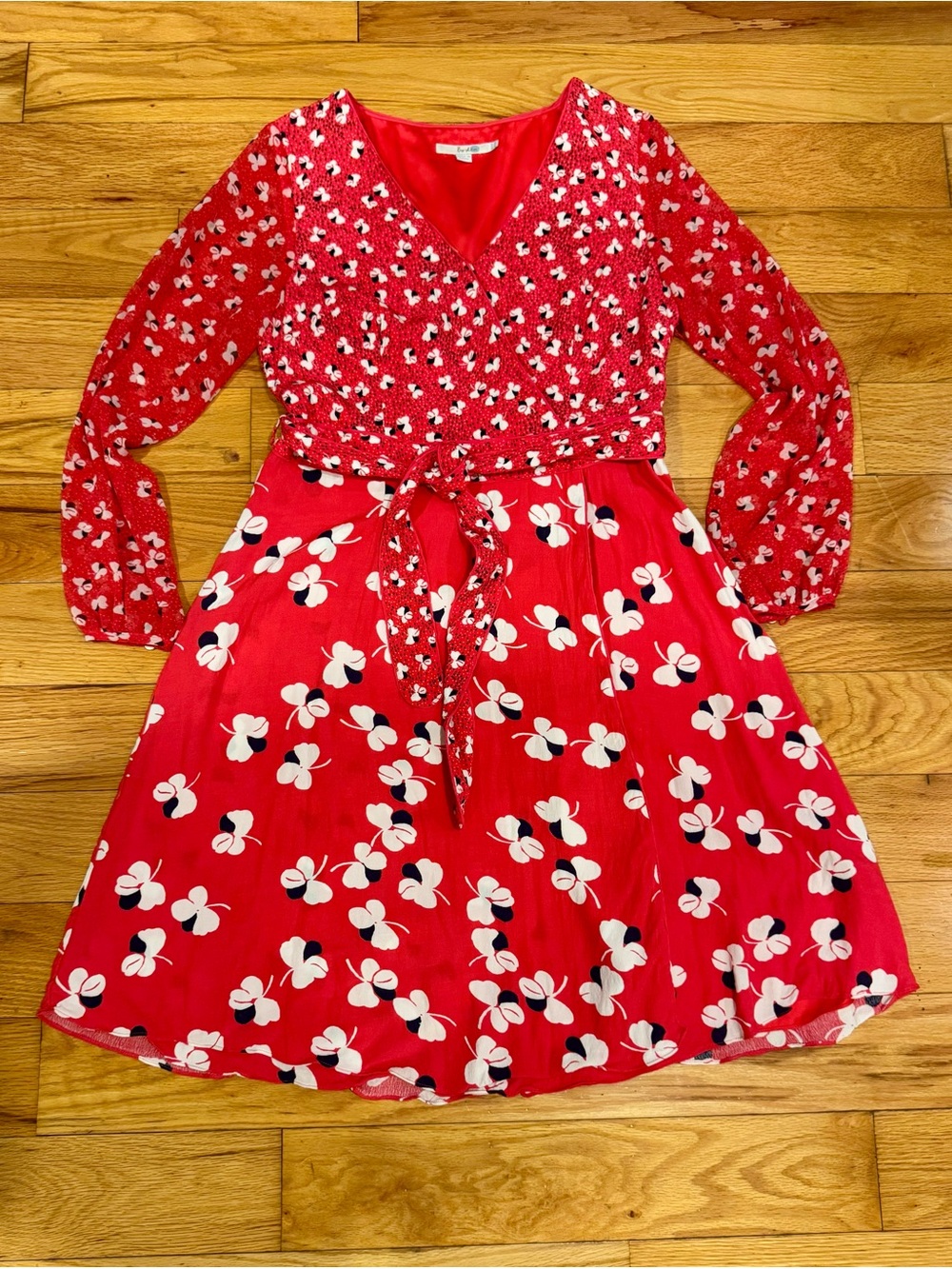 Boden Eden Faux Wrap Dress